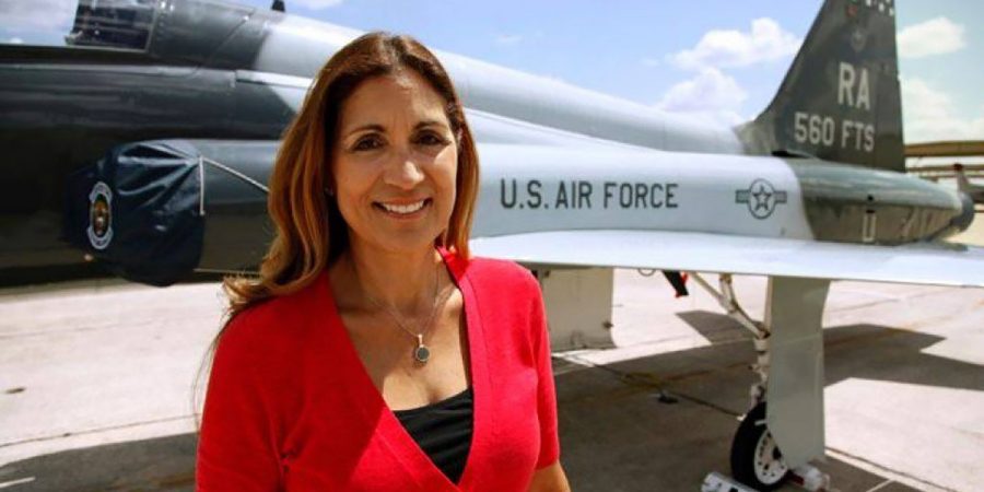Olga Custodio was the first Latina woman to serve as a fighter pilot and will soon be a Forum speaker.