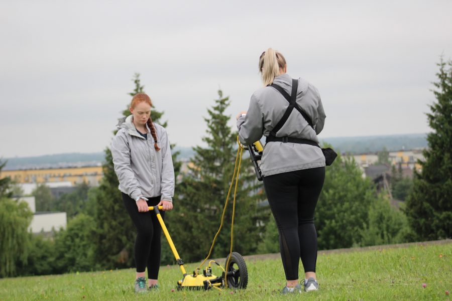 Kelly Jerviss and Hailee Jefferies, UW-Eau Claire geography students, spent three weeks this past summer participating in multidisciplinary research on an international team.