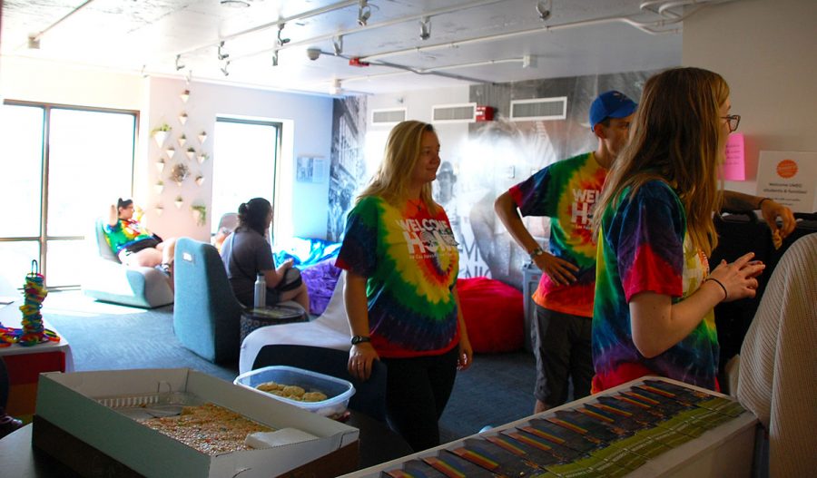 The “Rainbow Floor” offers LGBTQ students and allies a safe, inclusive space to live for the duration of the school year, Christopher Jorgenson said. 