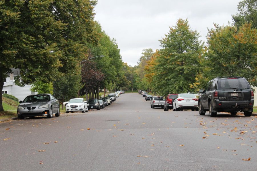 Cars will not be able to park this way overnight much longer with the new law going into effect Nov. 1.