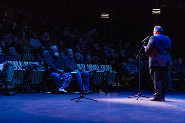 Professors, students and residents of Eau Claire attended the event.