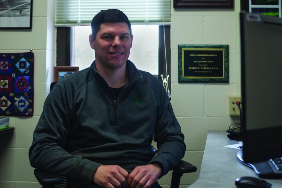 Justin Patchin, an assistant professor of criminal justice at UW-Eau Claire, is the co-director of the       Cyberbullying Research Center and has presented at conferences all across the world. 