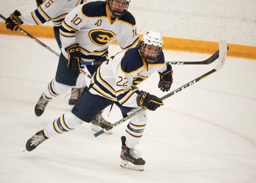 The Blugolds are currently ranked No. 1 in WIAC and No. 2 in the nation for NCAA division three men’s hockey. 