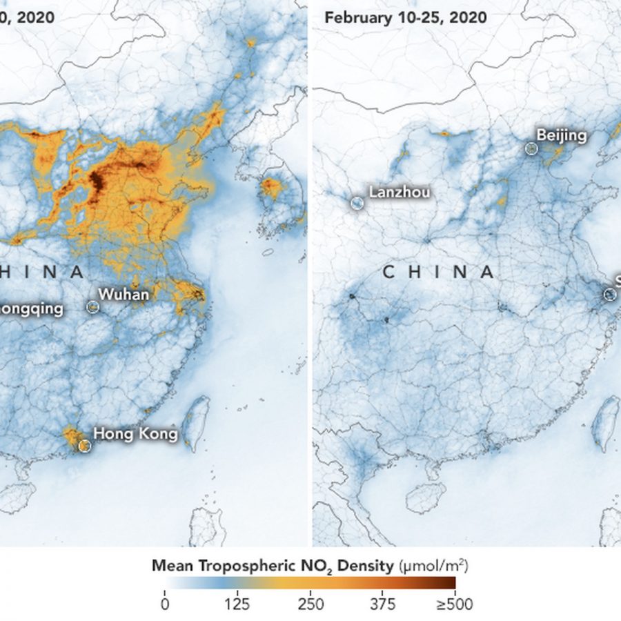 The+decrease+in+air+pollution+and+tourists+has+helped+waterways+and+air+quality+improve+while+quarantine+guidelines+are+in+place.