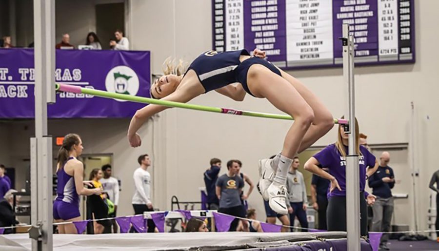 UW-Eau Claire’s indoor track and field teams competed at UW-Oshkosh for the Titan Challenge on Saturday, Feb. 22, with the women winning the meet with 112 points and men taking second place with 98.50 points. 