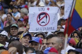 Pictured is an anti-Maduro protest that took place in Venezuela on Nov. 16, 2019. Photo credit to Ariana Cubillos of the Associated Press