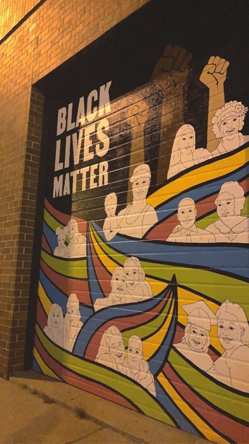 The death of George Floyd sparked a national Black Lives Matter movement. 