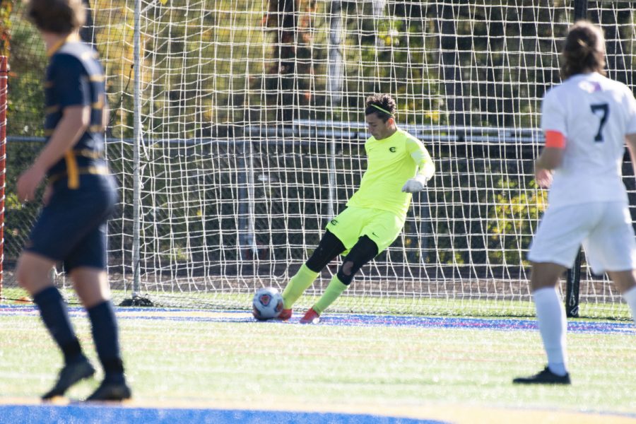 UW-Eau Claire suffered a 4-0 loss to Carthage College after their overtime win the day before.