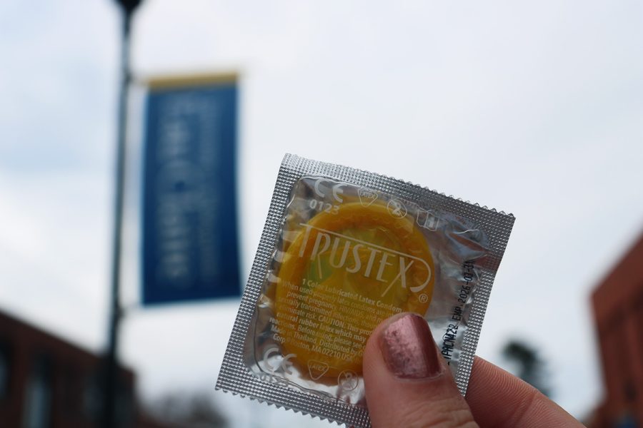 Condoms+will+be+available+in+most+university+buildings+to+promote+safe+sex