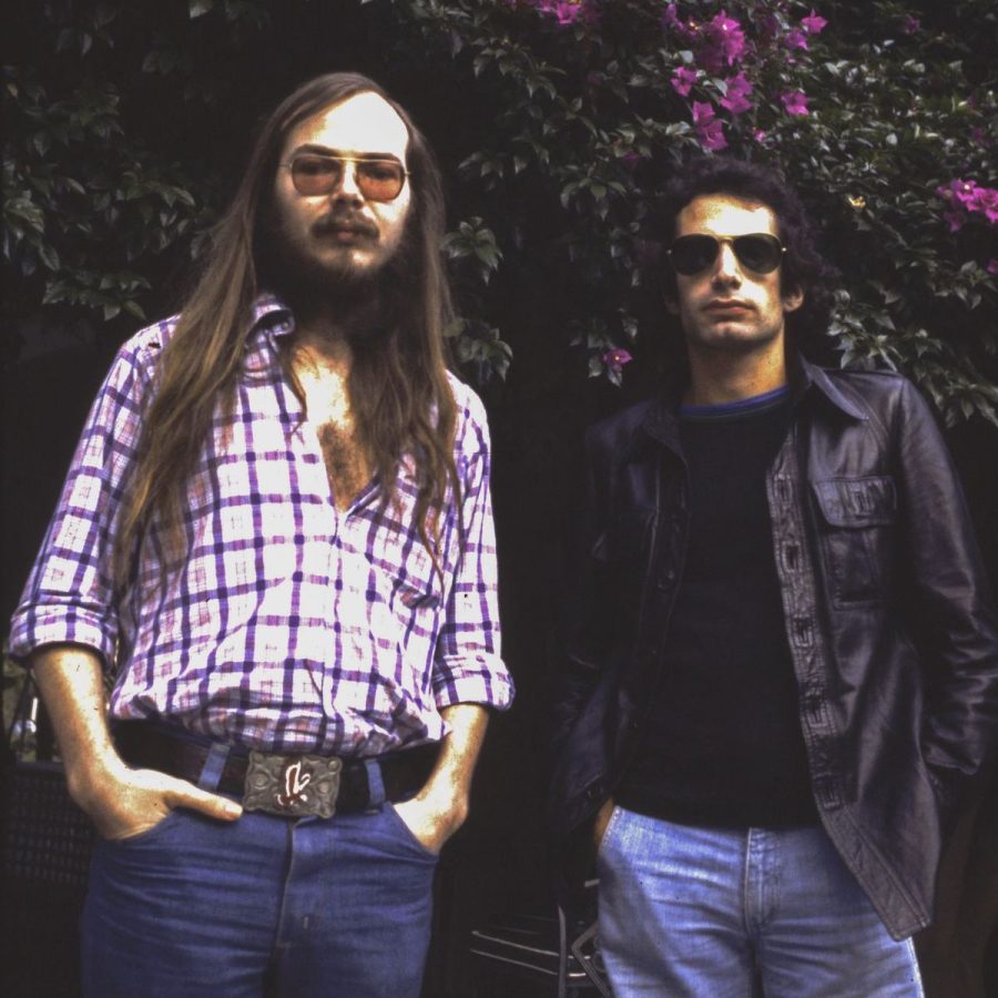 Walter Becker and Donald Fagen, the undisputed kings of cool and pop-rock-jazz-fusion, circa 1977. 