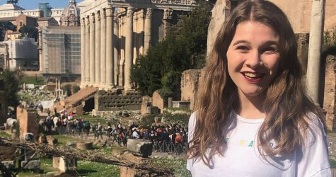 Kaitlyn Zenner studying abroad in Spain during the Spring 2020 semester. She will be returning to Spain as an English Teaching Assistant during the 2022-2023 academic year.