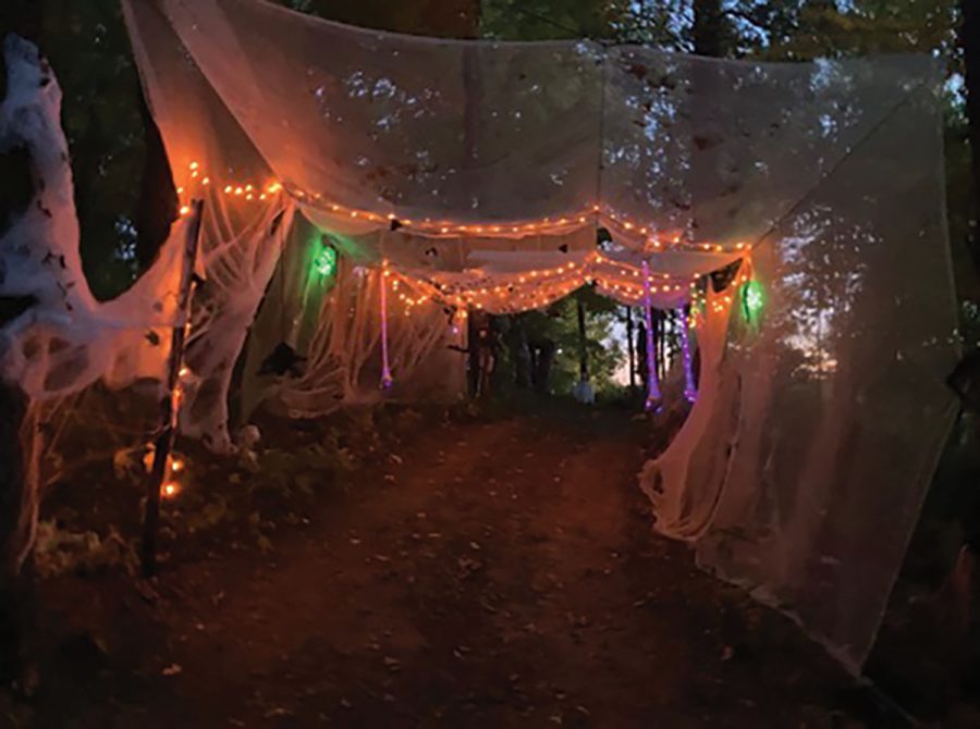 Several activities and vendors at The Haunted Hillside event