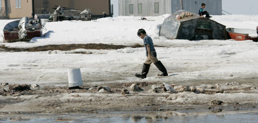 The villagers of Newtok, Alaska, struggle to relocate their community. 