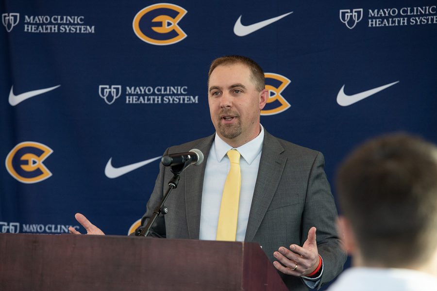 Rob Erickson was named head coach on Feb. 7.