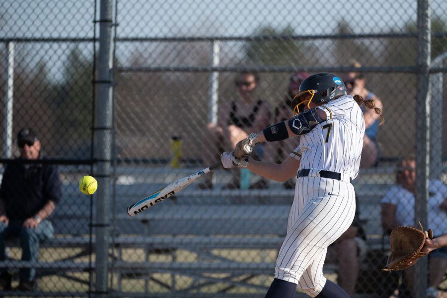 The Blugolds faced the Titans in a doubleheader on Saturday (Photos by Bill Hoepner, UWEC Photo)