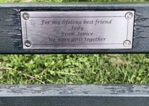 The bench that started this investigation, posted on Twitter, Tik Tok and other social platforms. 