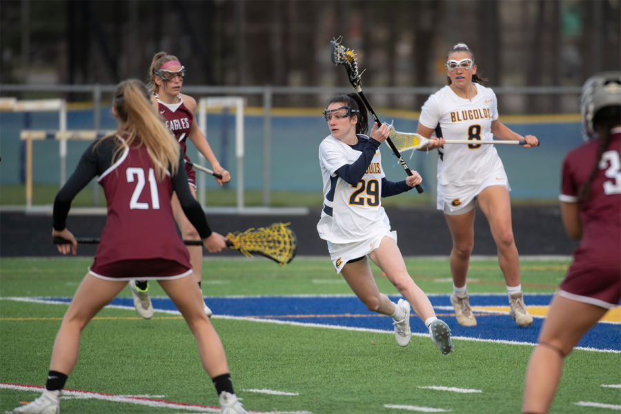 The women’s lacrosse team started their season this past February, having 16 games scheduled in three months.