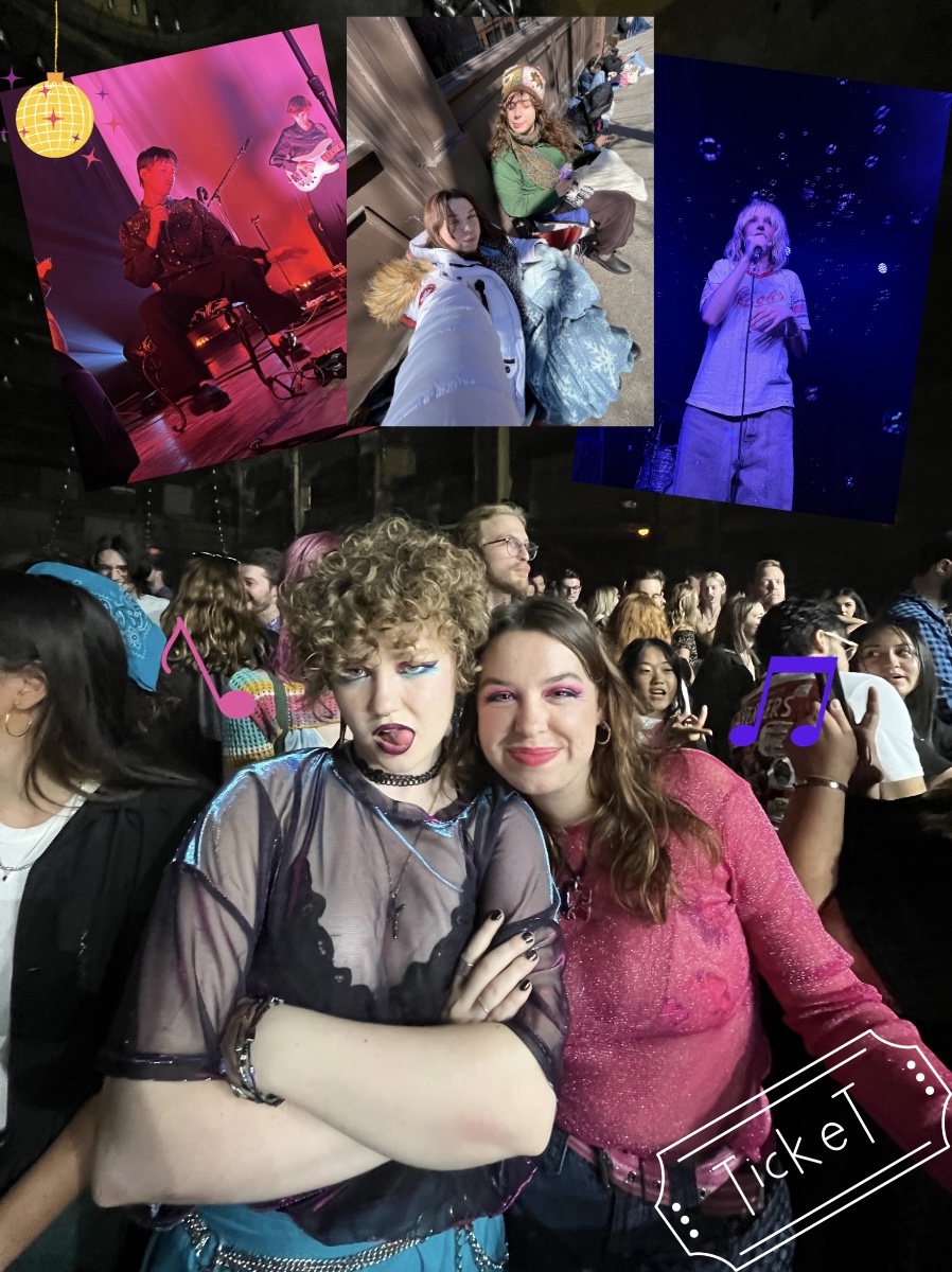A collage of some beautiful concert experiences.