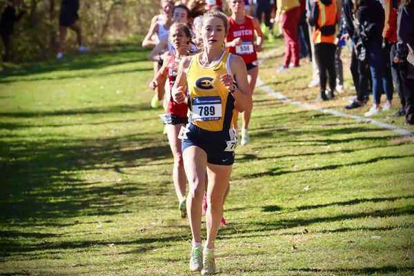 Shult finished her season in fifth place nationally. ( Photo by Dan Schwamberger, used with permission from Blugold Athletics)