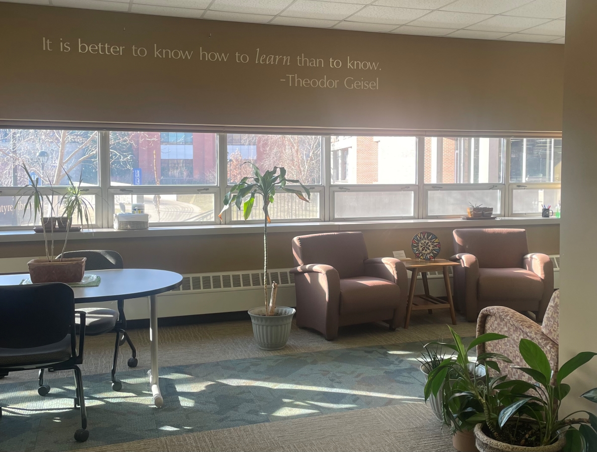 The Center for Excellence in Teaching and Learning in Vicki Lord Larson 1142.