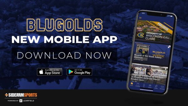 There is a new mobile app to keep up with Blugold Sports.
Photo used with permission from UWEC Sports Information.