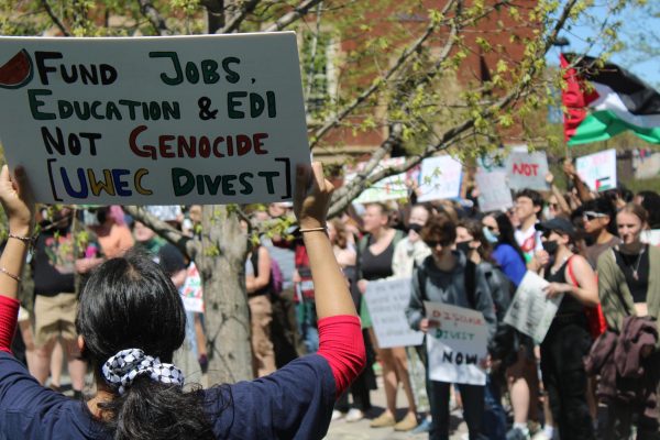 Photos: Pro-Palestine group protests on campus