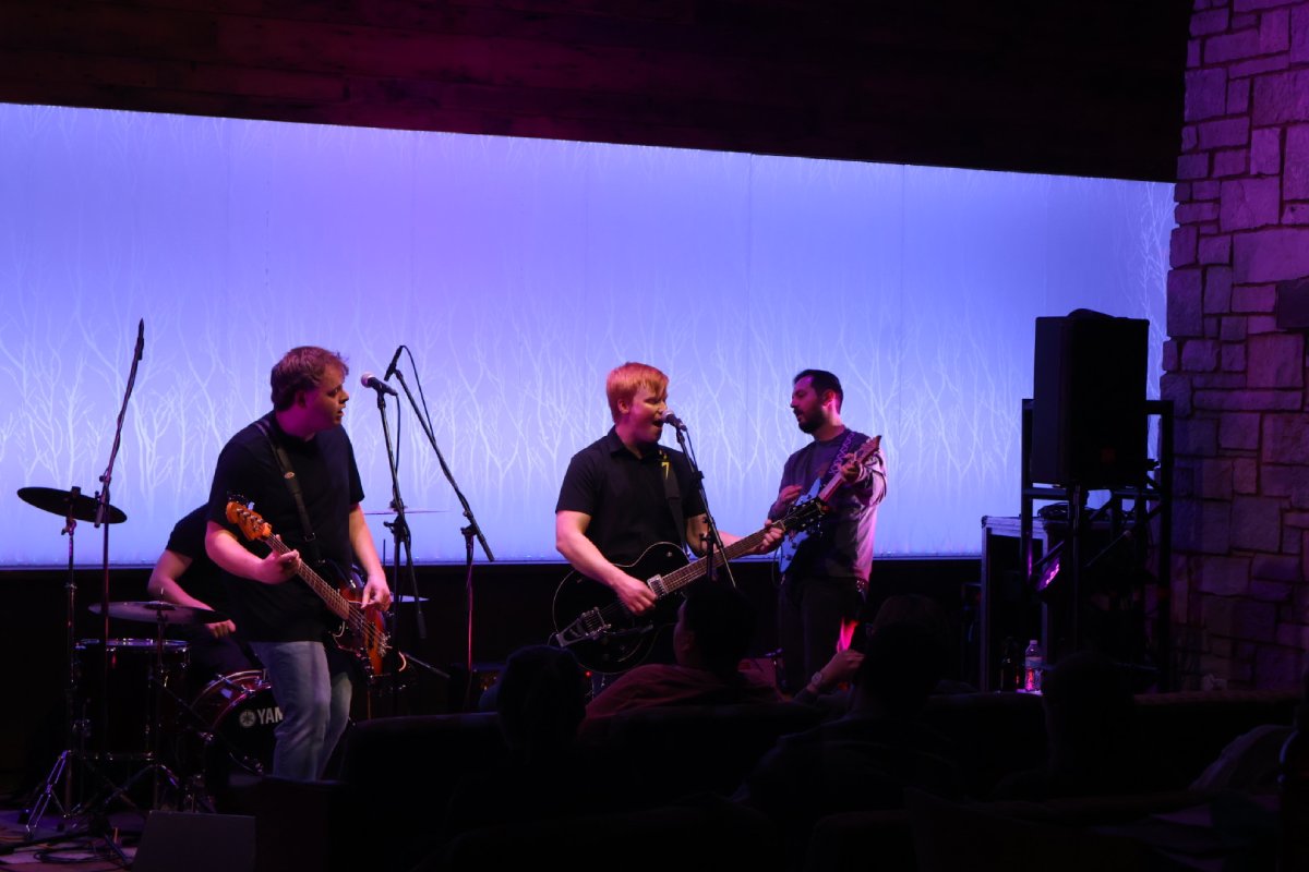 The show took place in The Cabin, located in Davies Student Center.